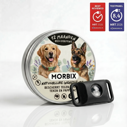 Morbix - Natürlicher Floh- & Zeckenschutzanhänger · 12 Monate